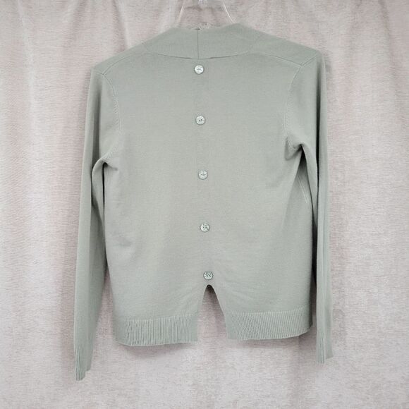Vila Milano Light Sage Open Style Cardigan Women's Small - Picture 11 of 12